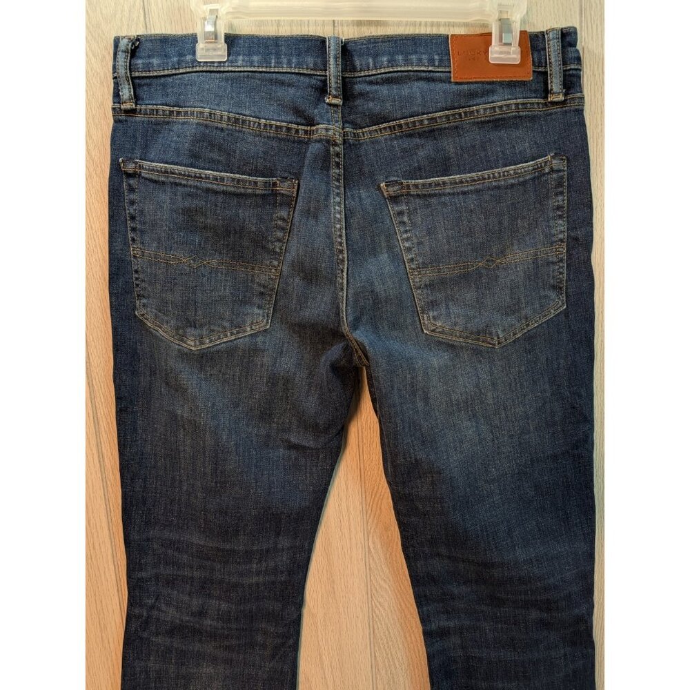Lucky Brand Jeans 31x30 MENS BLUE DENIM 223 Straight Medium Preppy Stretch Retro - Picture 5 of 11